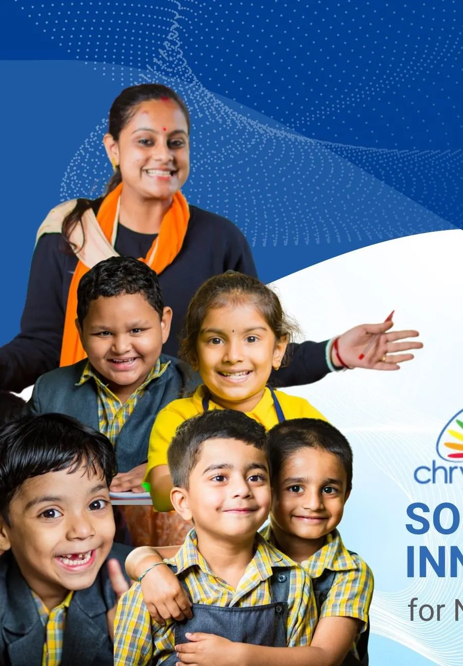 Chrysalis ThinkRoom students and teacher